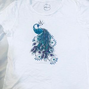 Krazy Kat Peacock tee